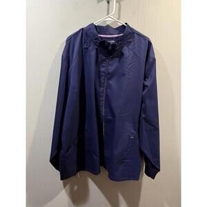 Landau ProFlex Full Zip Top Size 5XL Navy Uniform